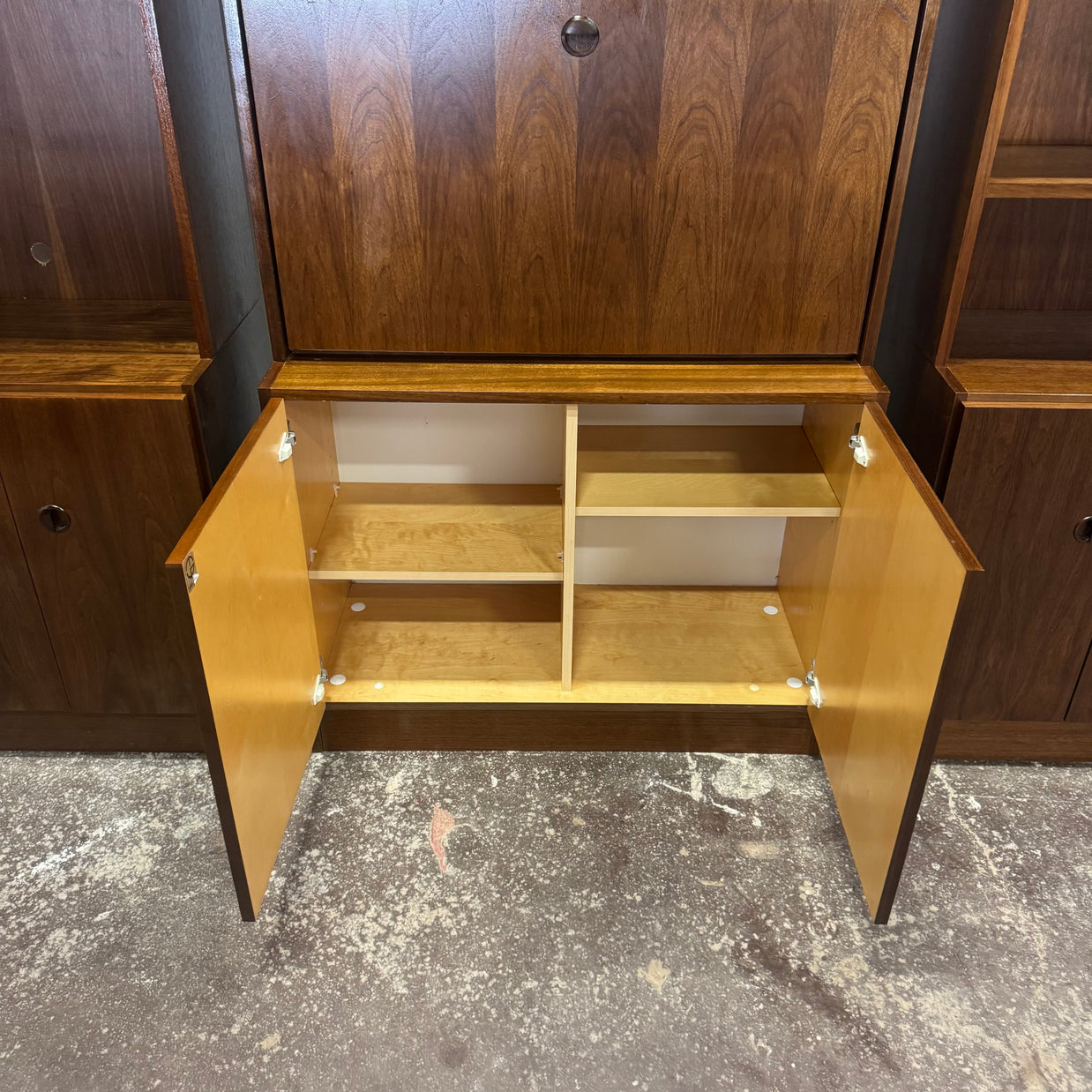 Van Pelt Danish Teak Wall Unit