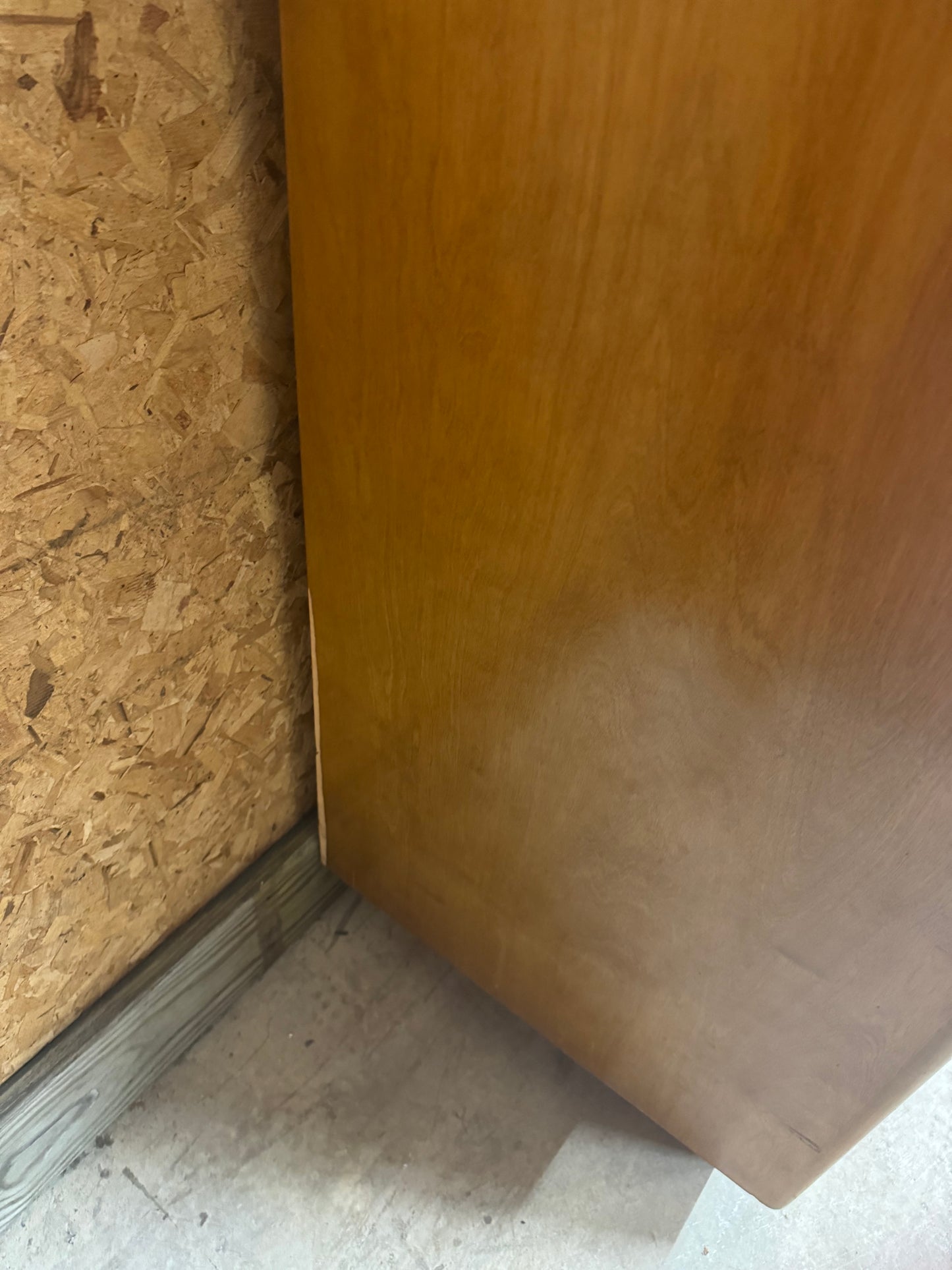 Midcentury Tallboy by Edmond Spence - Birch with Natural Lacquer Finish