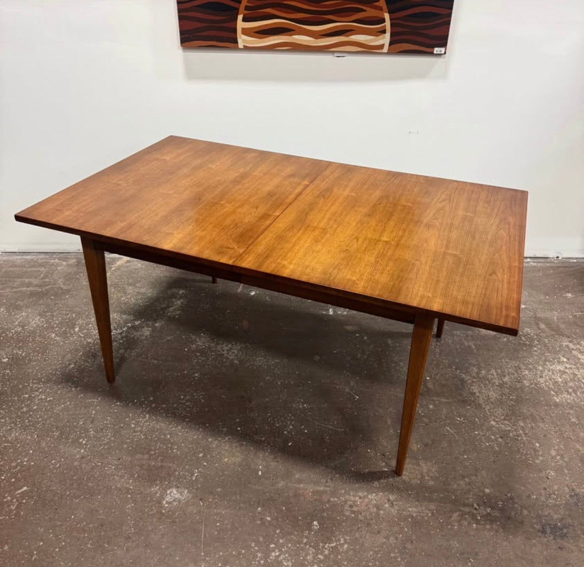Midcentury Walnut Dining Table — Professionally Restored