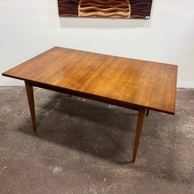 Midcentury Walnut Dining Table — Professionally Restored