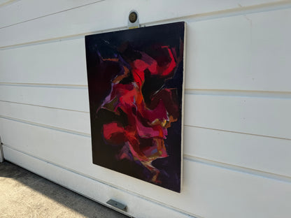 Abstract Horse Oil Painting