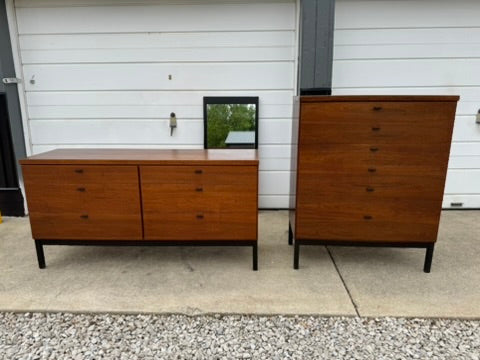 Jack Cartwright Founders 1960 Edition Dresser Suite — Lowboy & Chest of Drawers