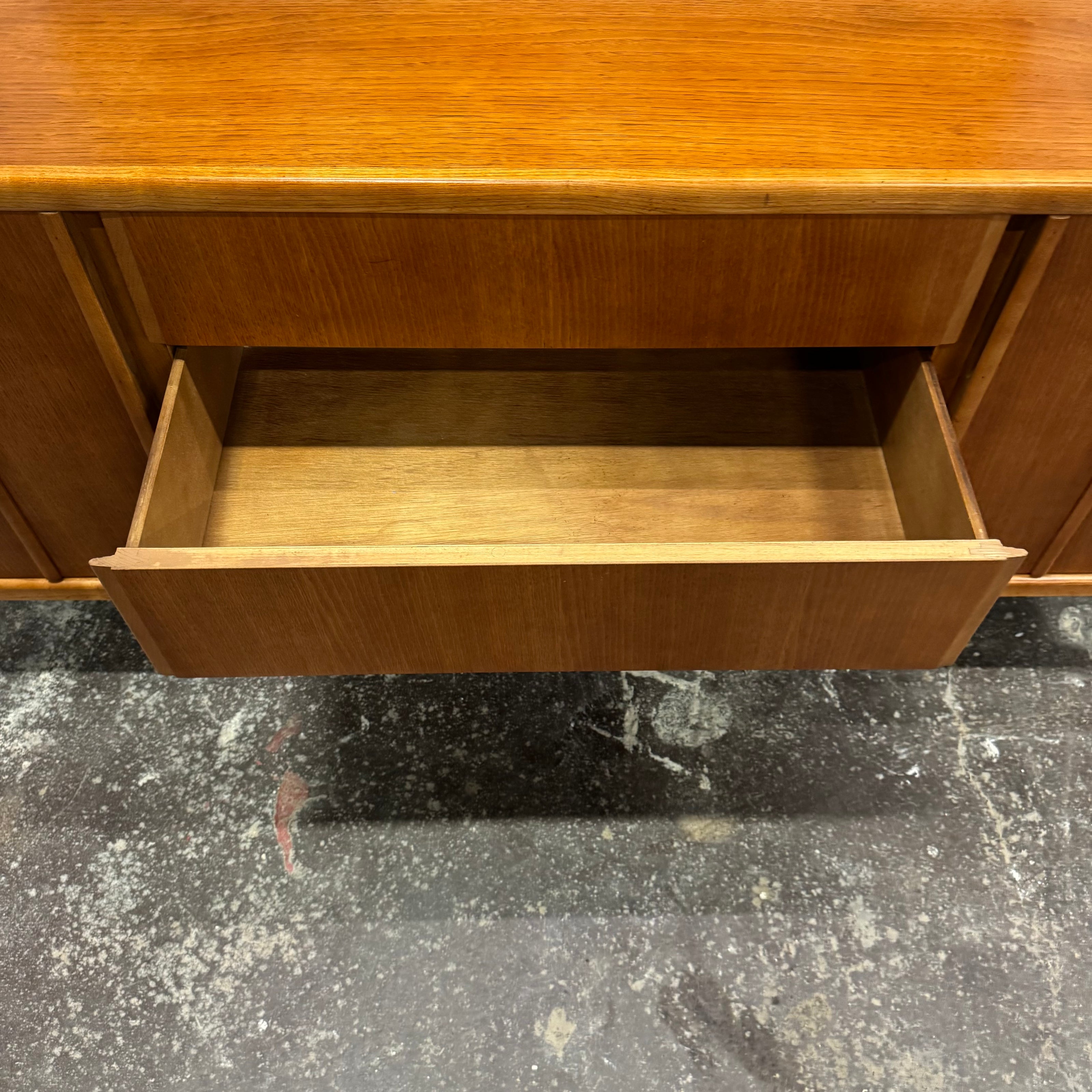 Restored Walnut Credenza