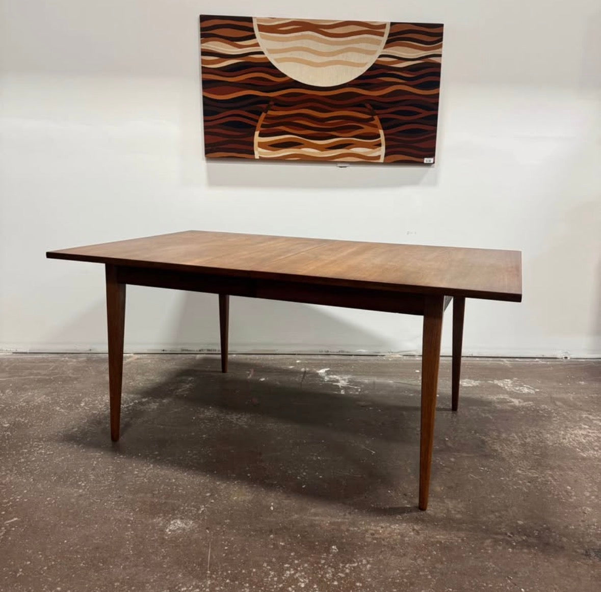 Midcentury Walnut Dining Table — Professionally Restored