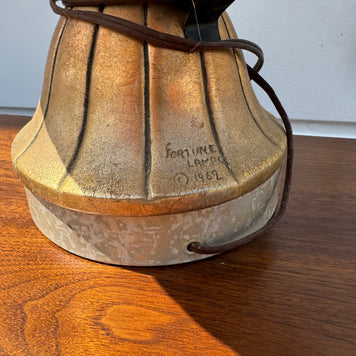 White & Gold Table Lamp ✨