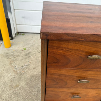 Lenior House – Refinished Midcentury Dresser Set with Mirror (Lowboy + Highboy) ✨