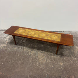 Lane Cosmopolitan Ceramic Tile Inlay Coffee Table