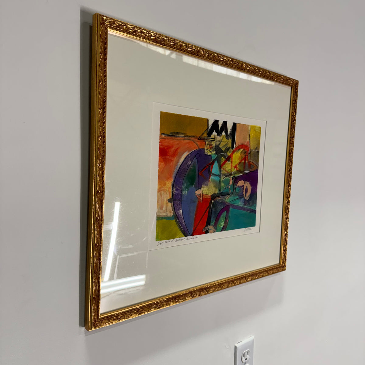 Janet O'Neal — Symbols of Ancient Memory | Framed Abstract Print