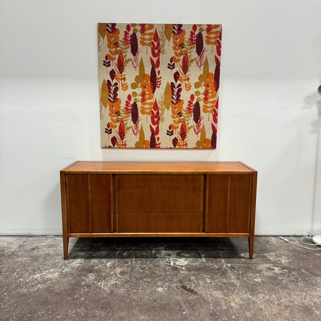Restored Walnut Credenza