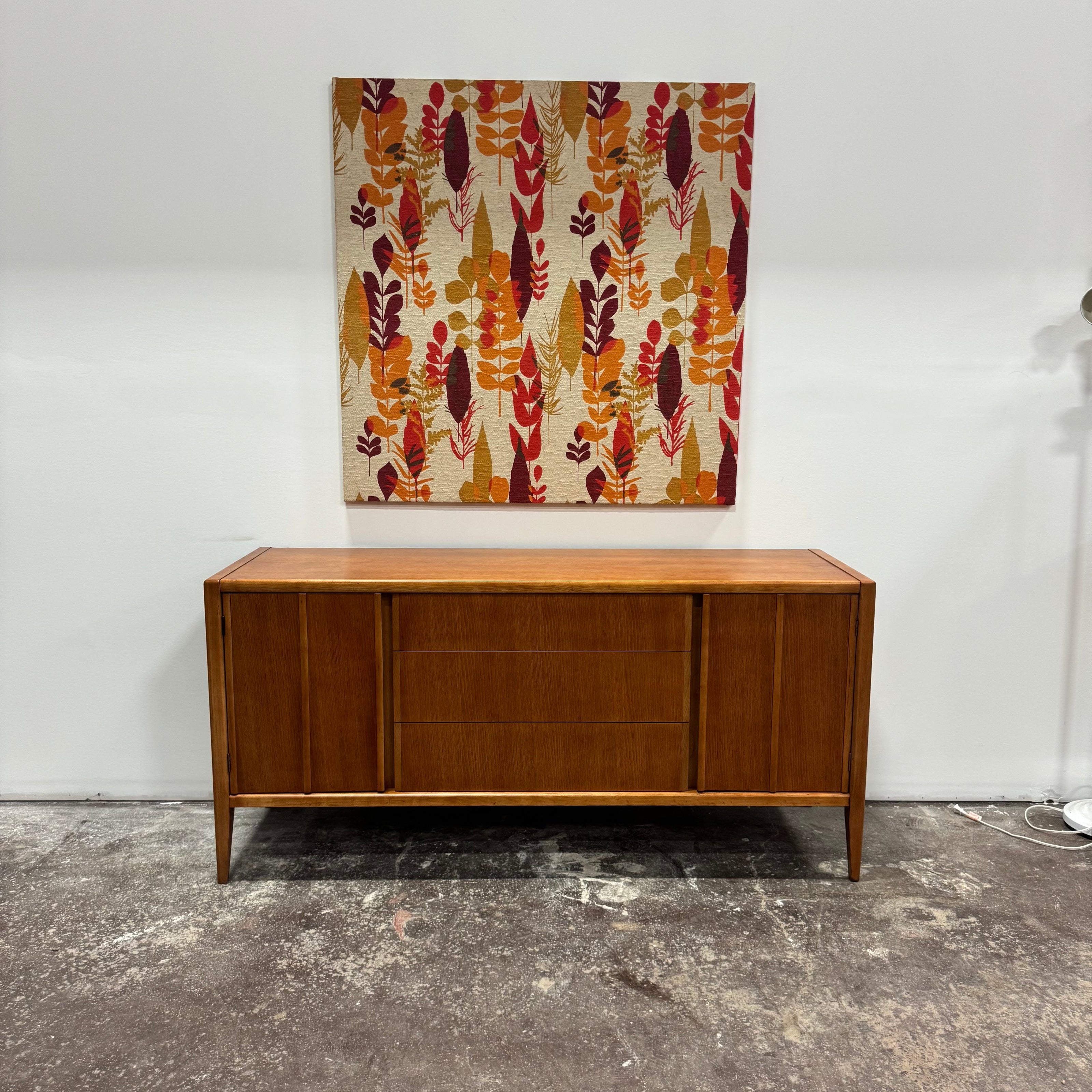 Restored Walnut Credenza