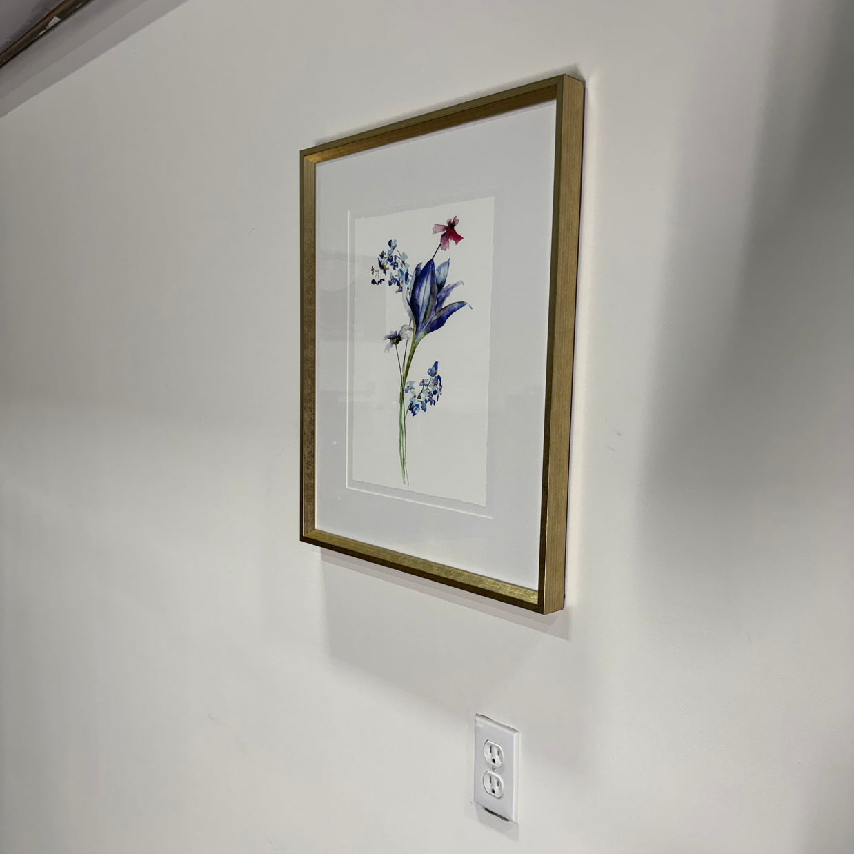 Trobridge London — Stem Flower Study I | Framed Botanical Print