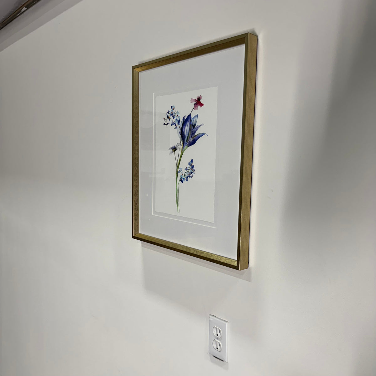 Trobridge London — Stem Flower Study I | Framed Botanical Print