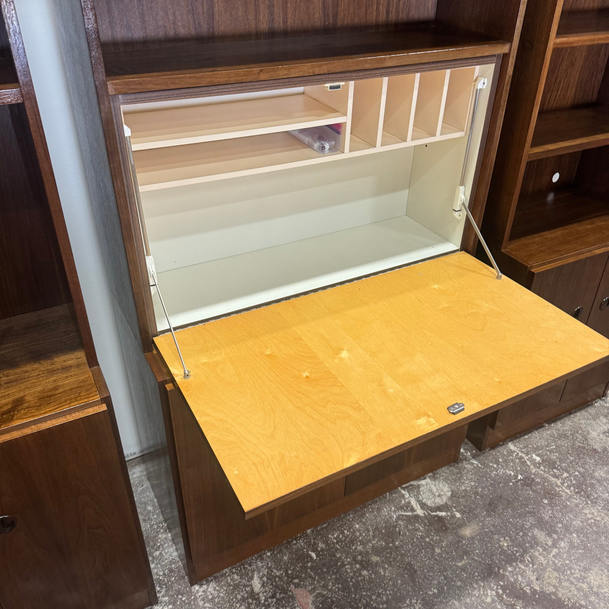 Van Pelt Danish Teak Wall Unit