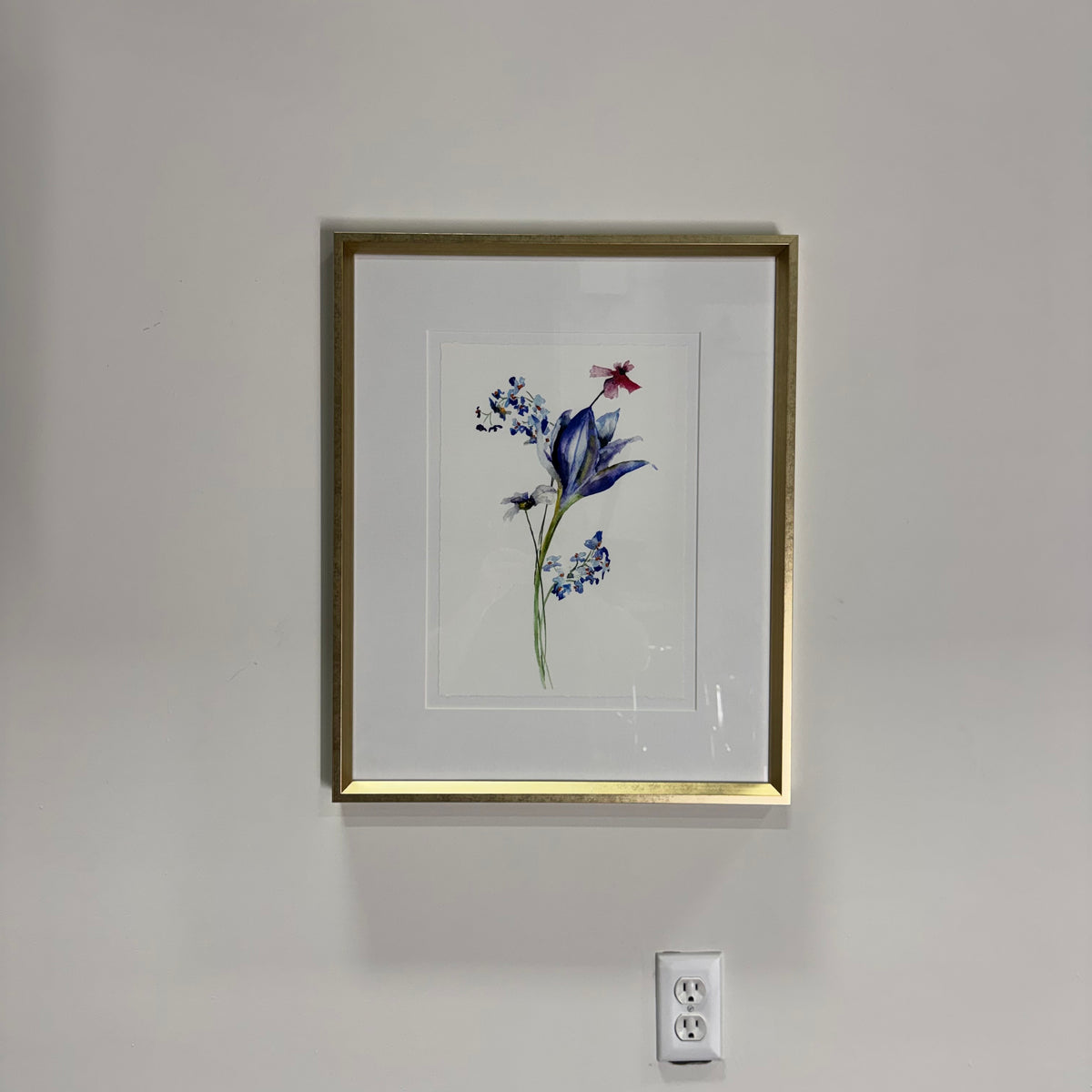 Trobridge London — Stem Flower Study I | Framed Botanical Print