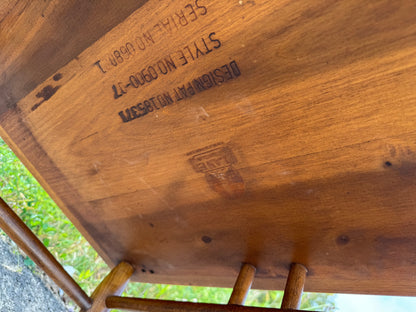 Lane Acclaim Two-Tier End Tables – Refinished Midcentury Pair