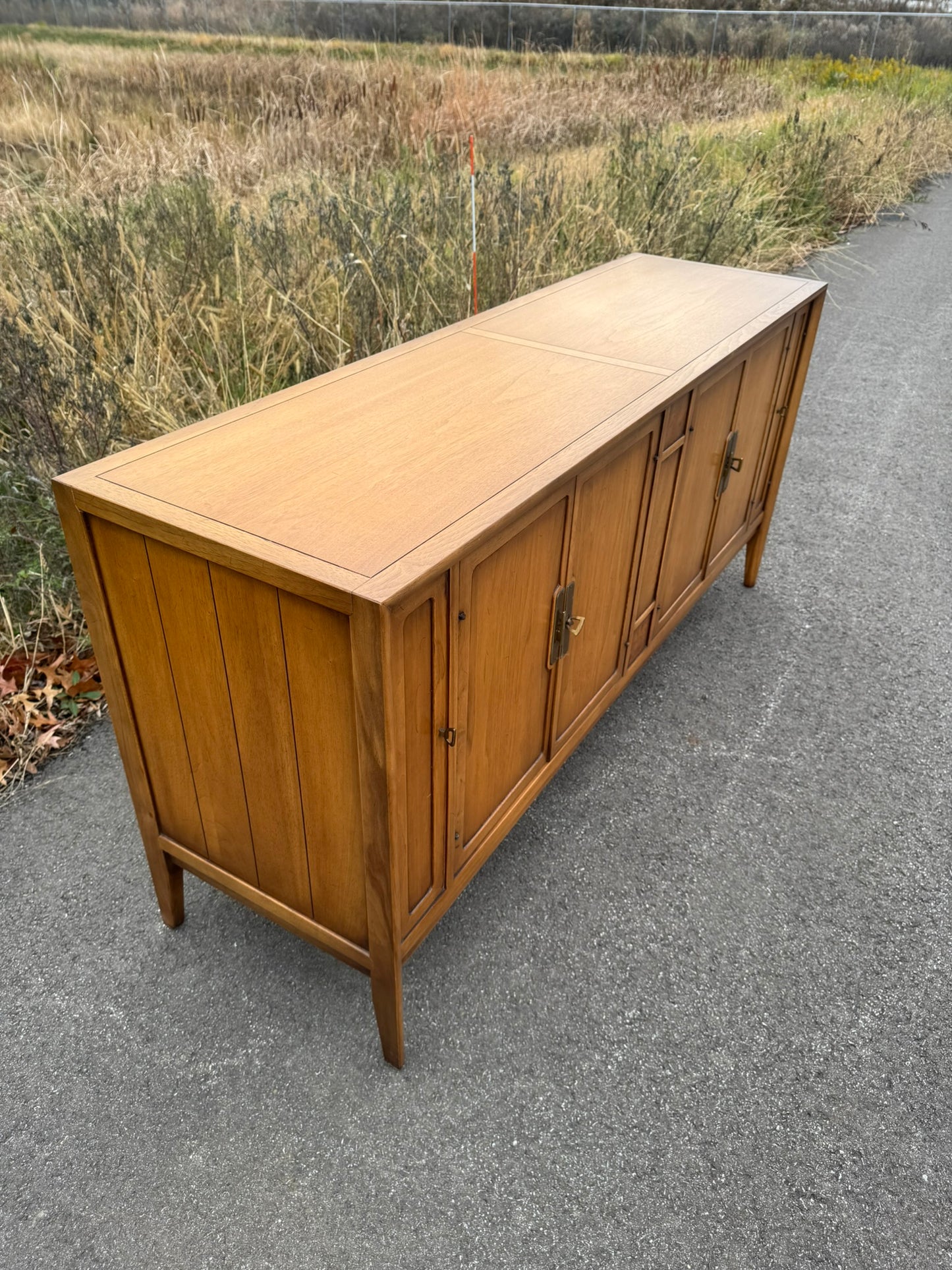 Drexel Meridian Series Credenza – Spacious Midcentury Storage