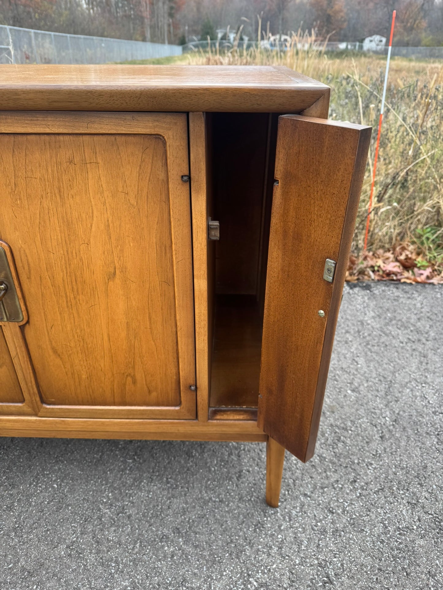 Drexel Meridian Series Credenza – Spacious Midcentury Storage
