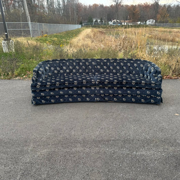 Curved Vintage Sofa – Excellent Upholstery
