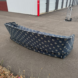 Curved Vintage Sofa – Excellent Upholstery