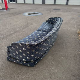 Curved Vintage Sofa – Excellent Upholstery