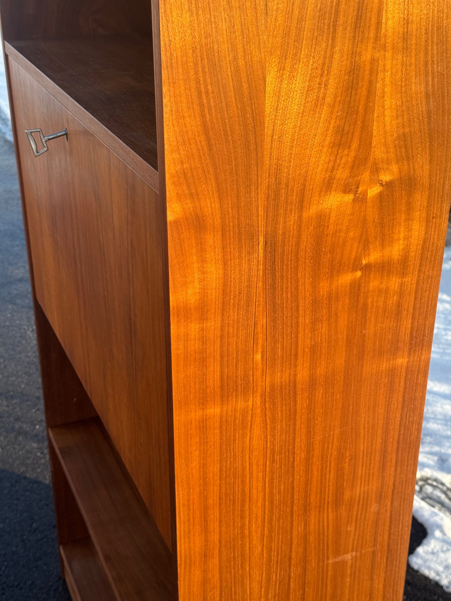 Danish-Style Teak Bookcase
