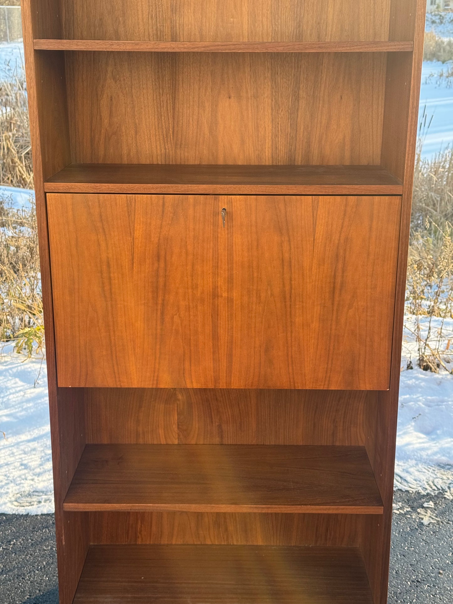 Danish-Style Teak Bookcase
