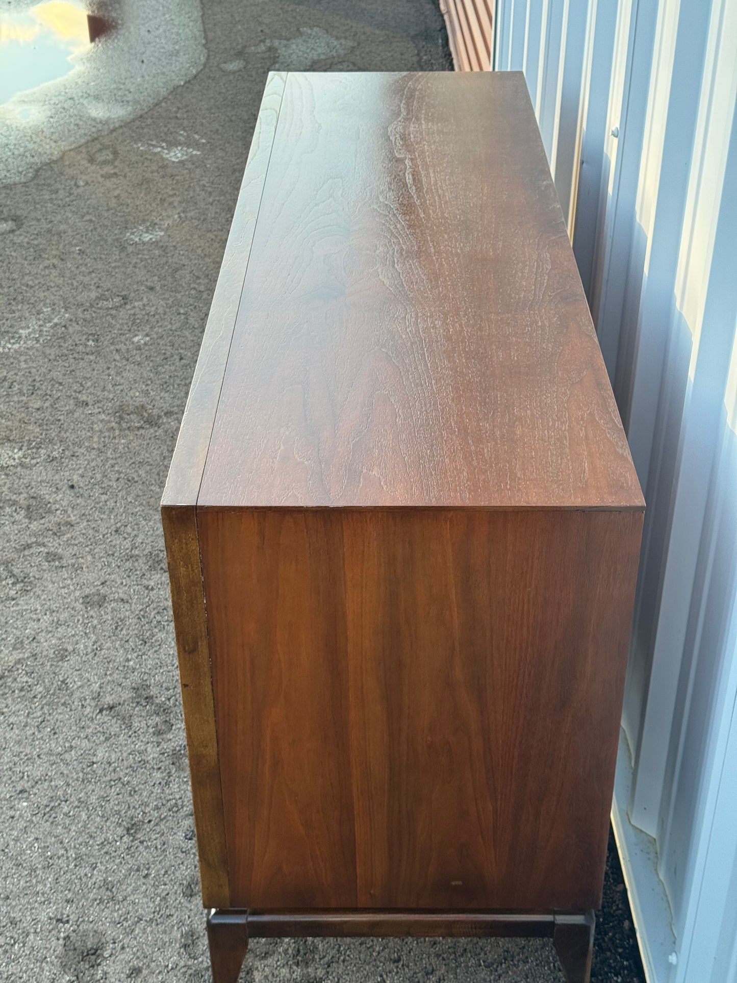 Bassett Six-Drawer Lowboy Dresser