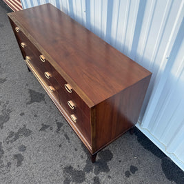 Bassett Six-Drawer Lowboy Dresser