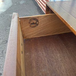 Bassett Six-Drawer Lowboy Dresser