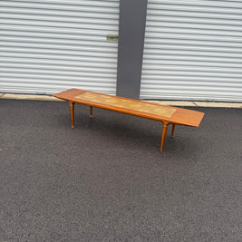 Lane Cosmopolitan Coffee Table with Tile Inlay