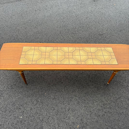 Lane Cosmopolitan Coffee Table with Tile Inlay