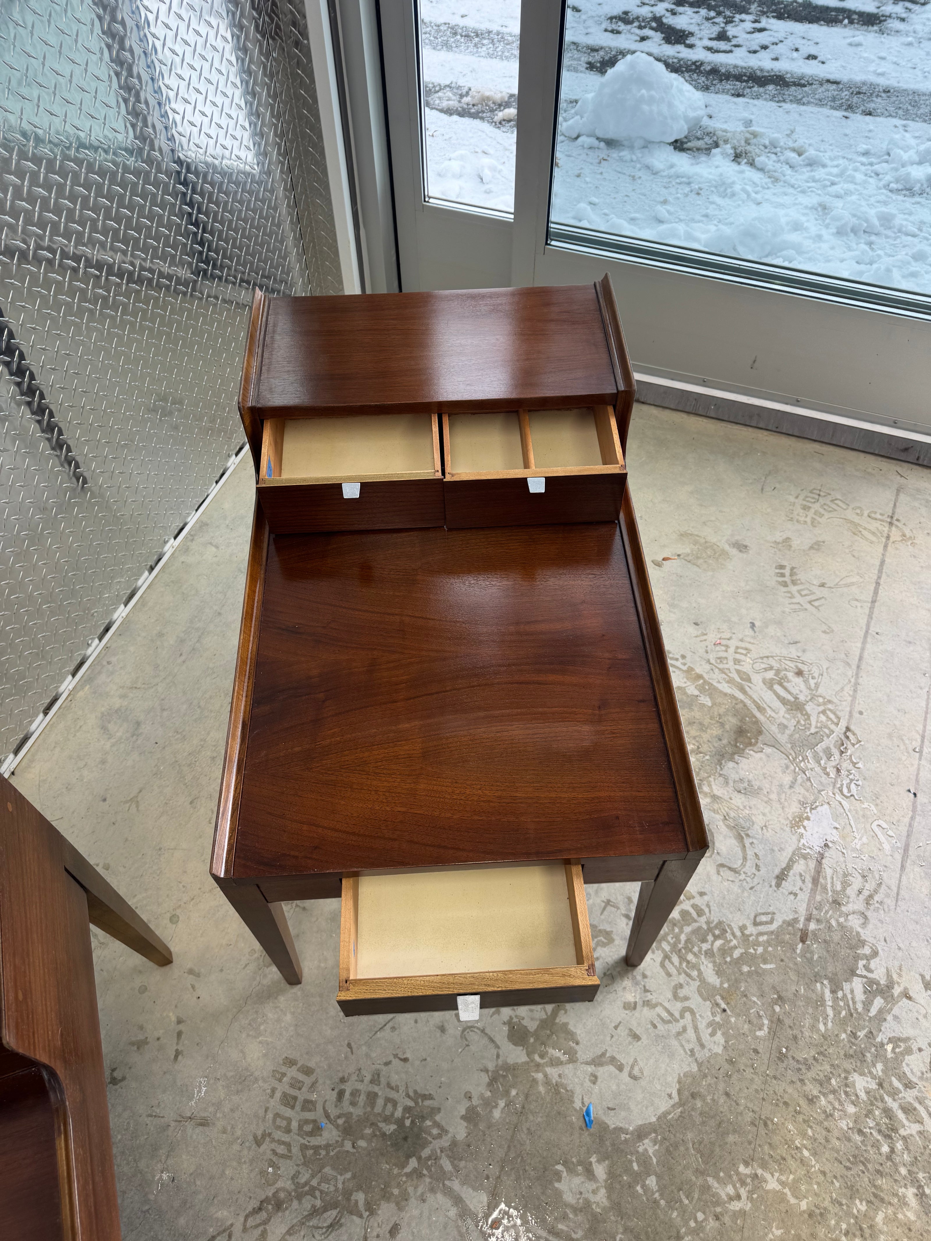 Cavalier Furniture Two-Tier End Tables with Three Drawers