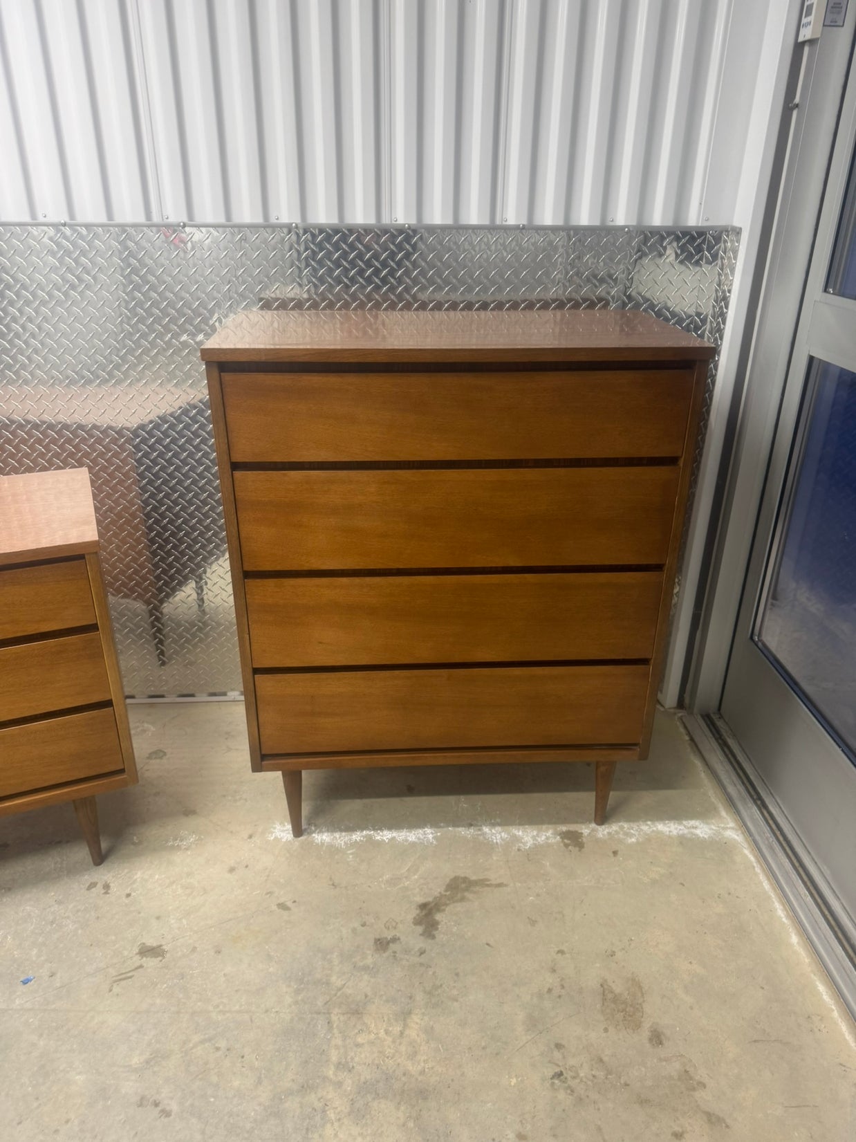 Bassett Four-Drawer Highboy / Chest of Drawers