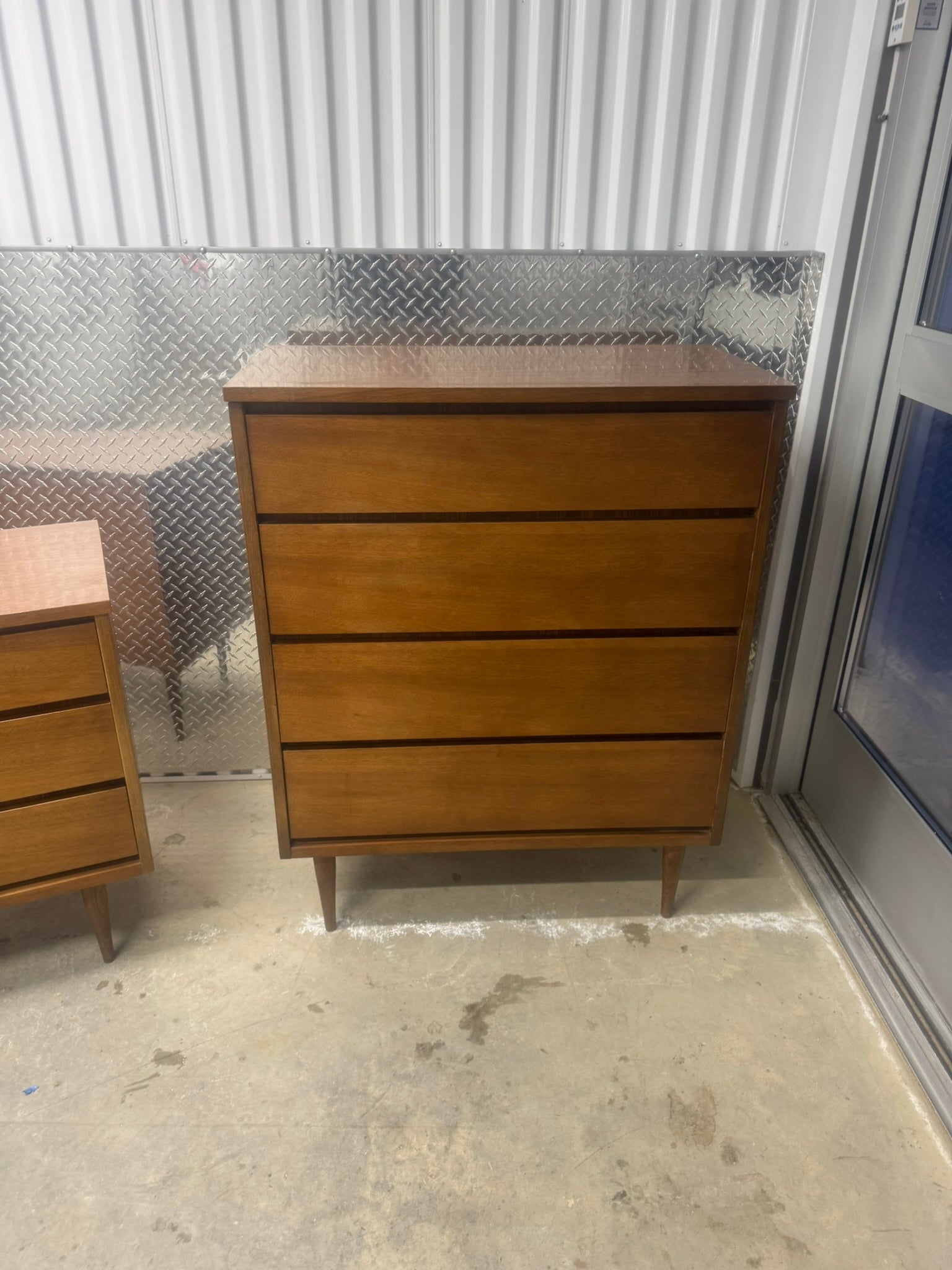 Bassett Four-Drawer Highboy / Chest of Drawers