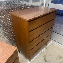 Bassett Four-Drawer Highboy / Chest of Drawers