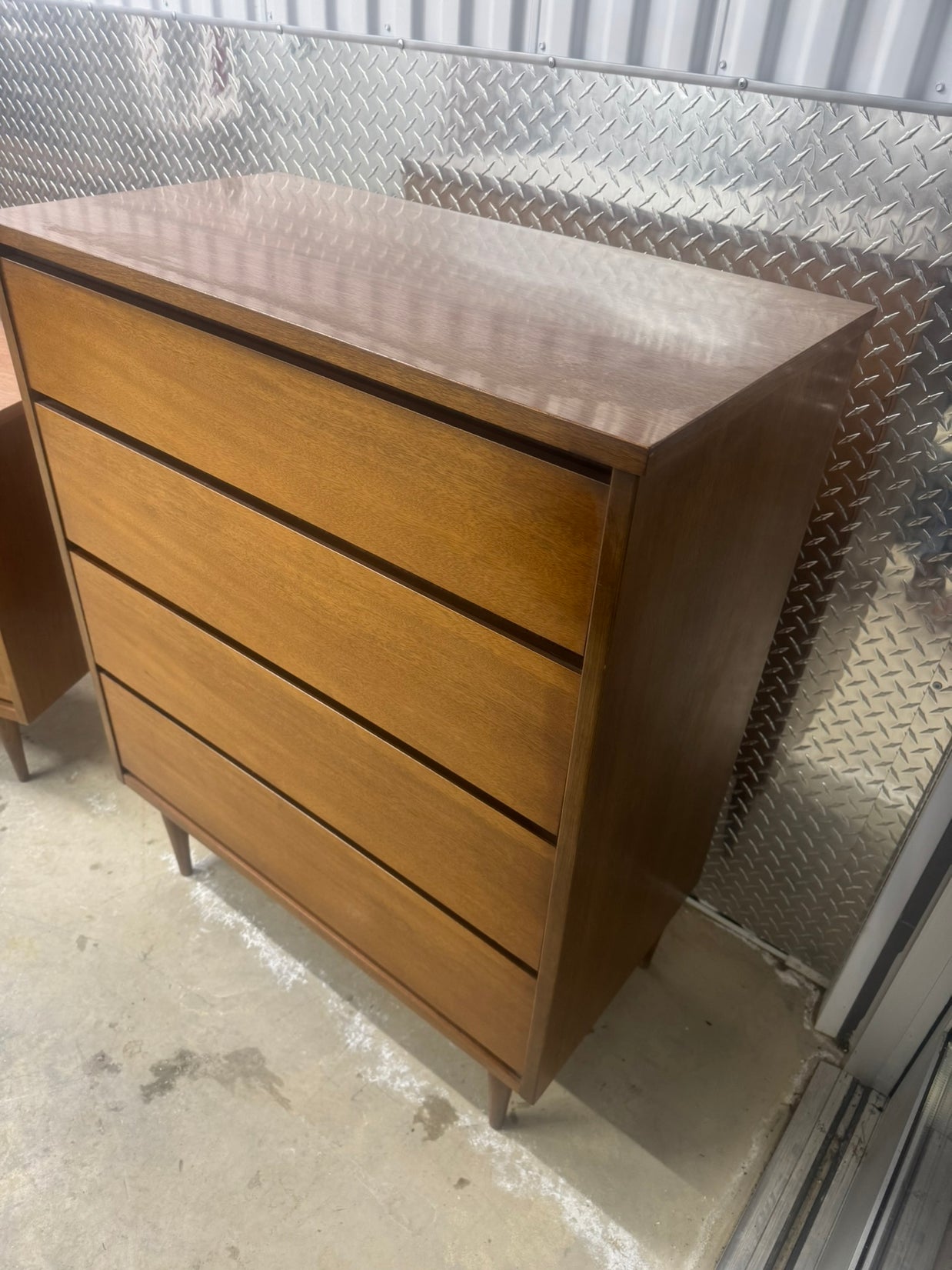 Bassett Four-Drawer Highboy / Chest of Drawers