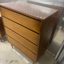 Bassett Four-Drawer Highboy / Chest of Drawers