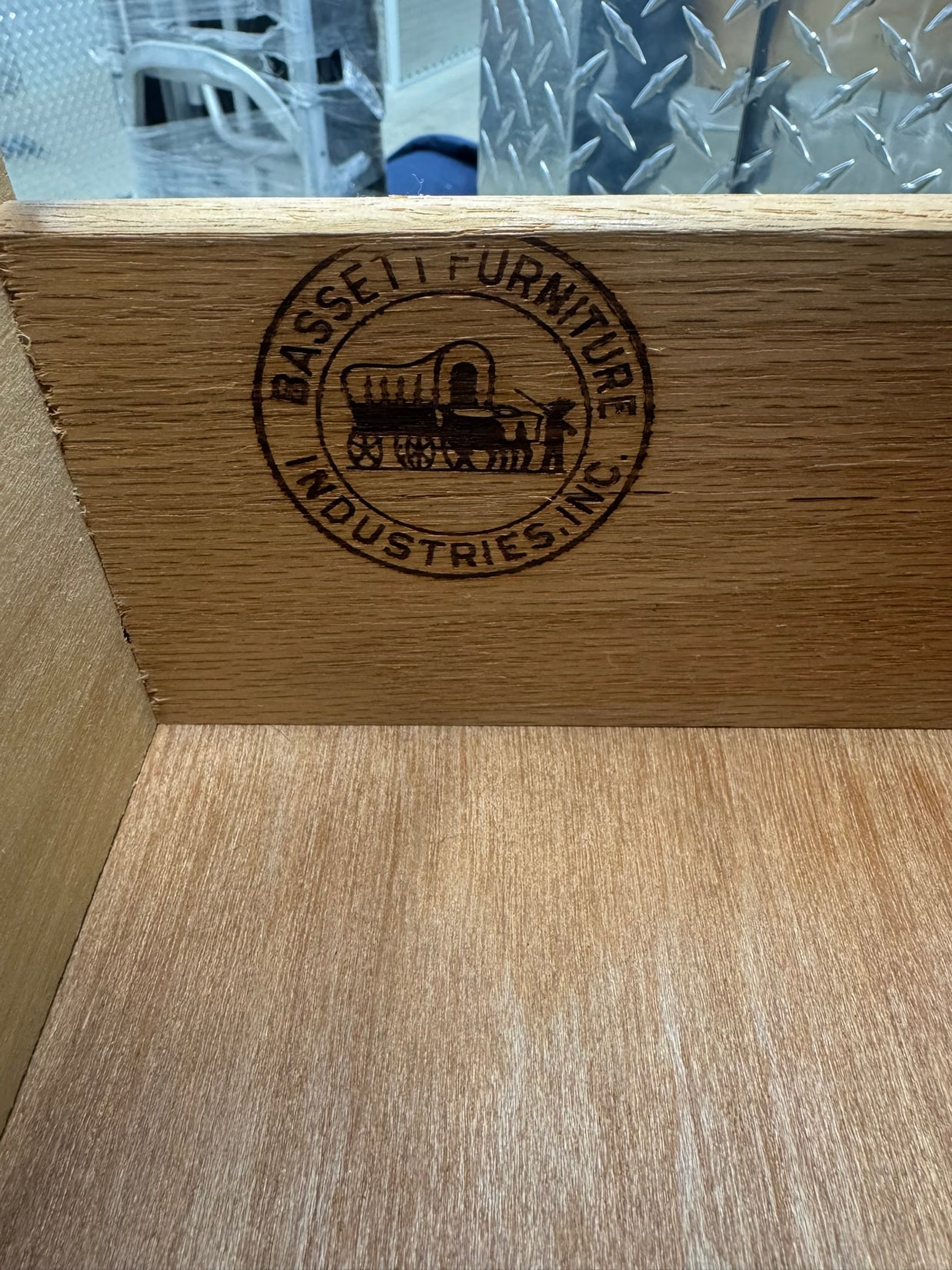 Bassett Four-Drawer Highboy / Chest of Drawers