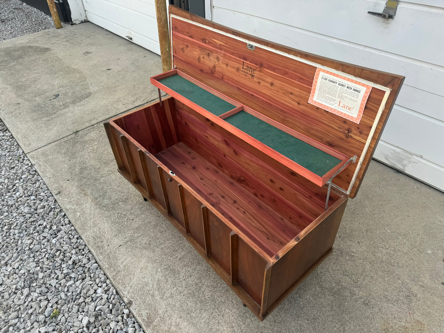 Lane Cedar Hope Chest – Princess Style with Refinished Color-Matched Top