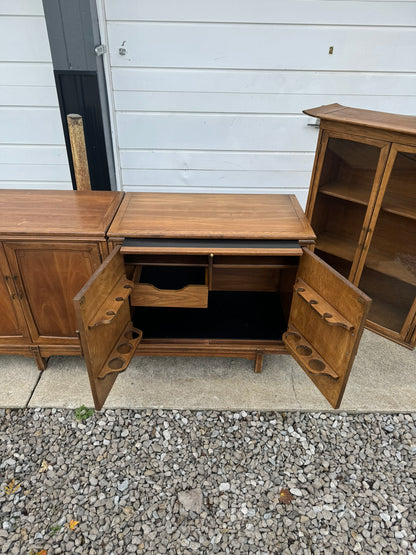Vintage 1960s Mid Century Modern Thomasville Tamerlane Bar Credenza