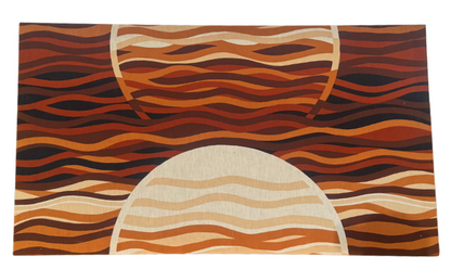 Cool Jazz Wall Art – Zepel Finish – Abstract Midcentury-Inspired Design