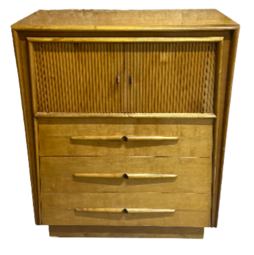 Midcentury Tallboy by Edmond Spence - Birch with Natural Lacquer Finish